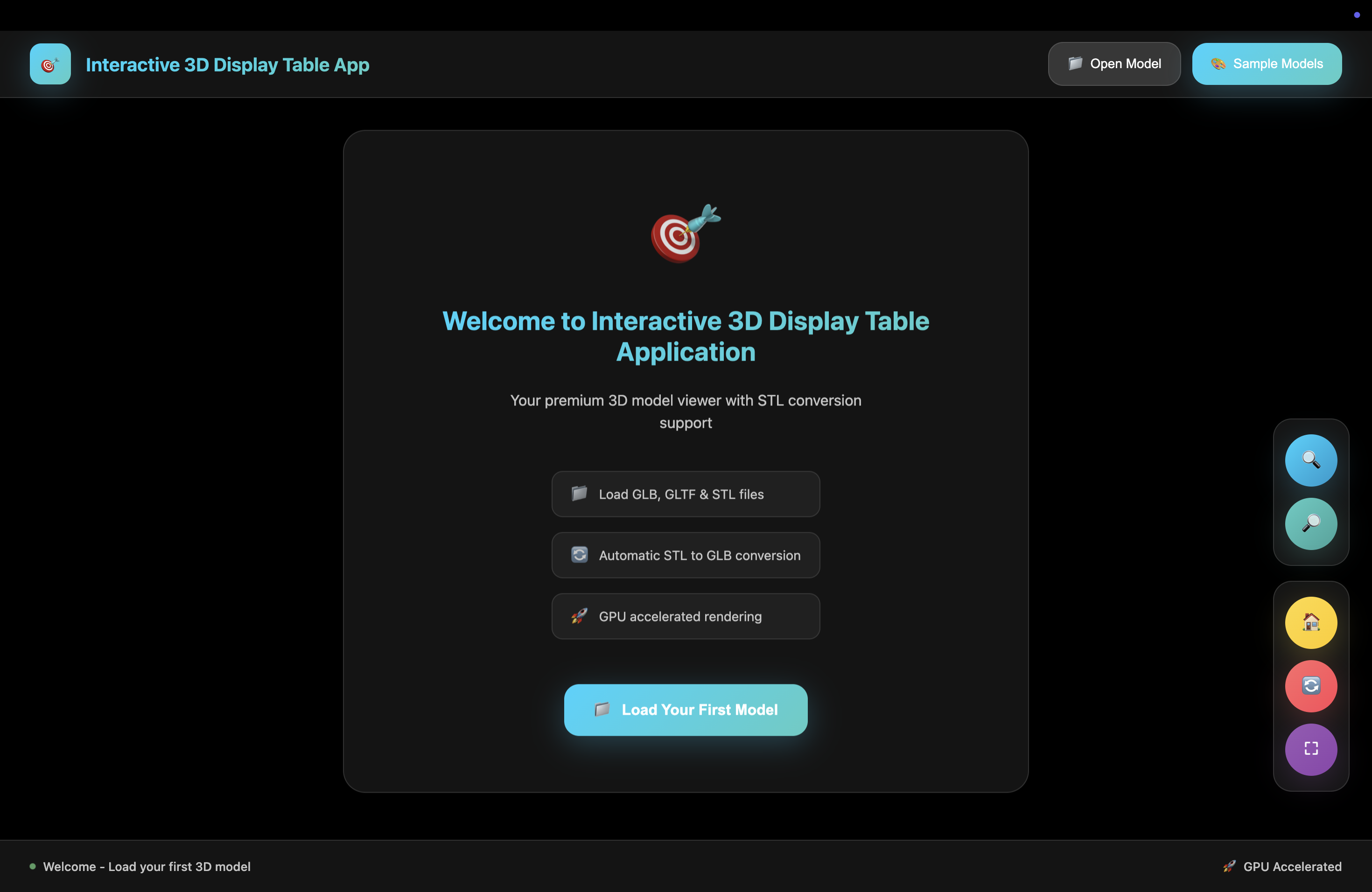 Offline 3D Model Viewer Screenshot